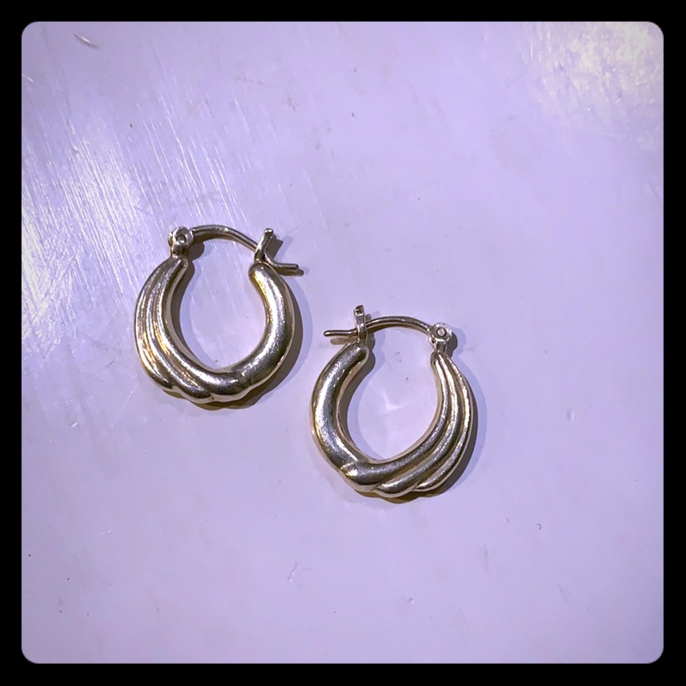 Sterling Silver Hoop Earrings